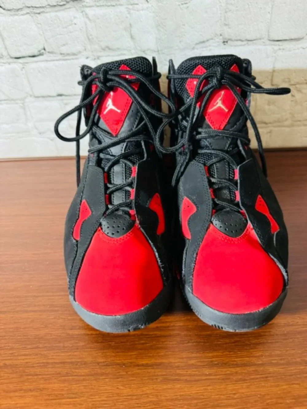 Nike Air Jordan True Flight  Black Red Men's Size 8.5 VGUC Clean CU4933-001